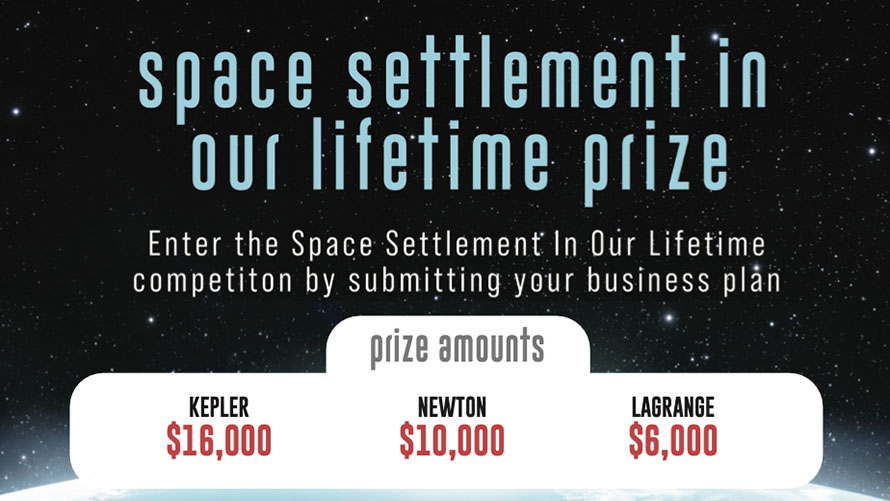 space settlement prize 2025